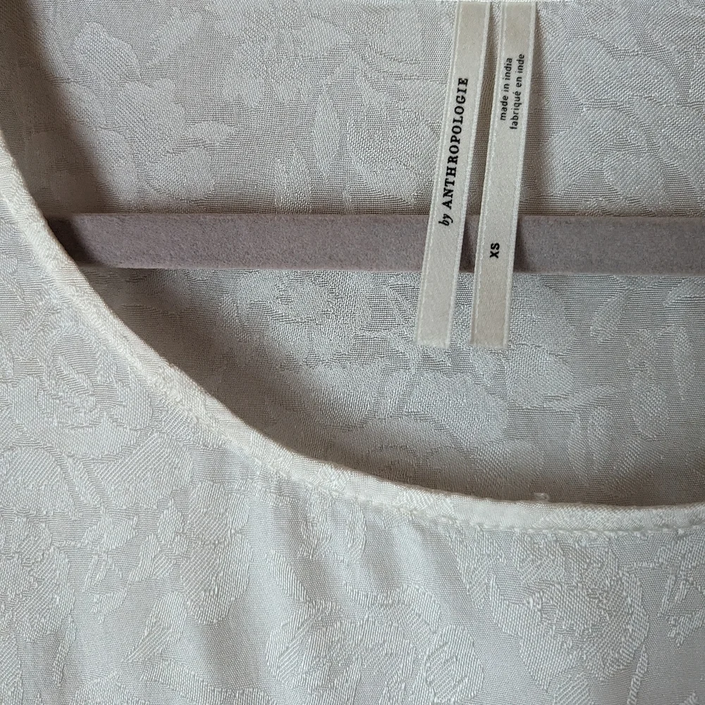 Anthropologie airy white silly blouse - Picture 4 of 6